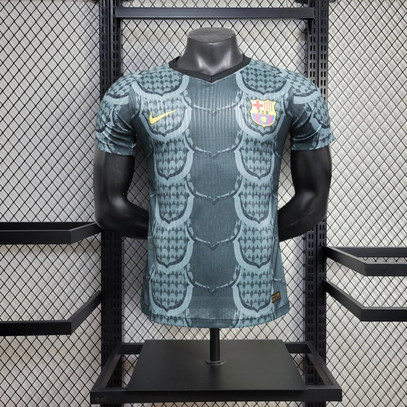 Barcelona 25/26 Special Edition Jersey - Gray - Player Version - Slim Fit - FutStore