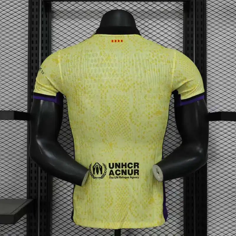 Barcelona 25/26 Special Edition Jersey - Yellow - Player Version - Slim Fit - FutStore