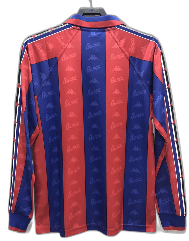 Barcelona 96/97 I Home Jersey - Long Sleeve Retro Version - FutStore
