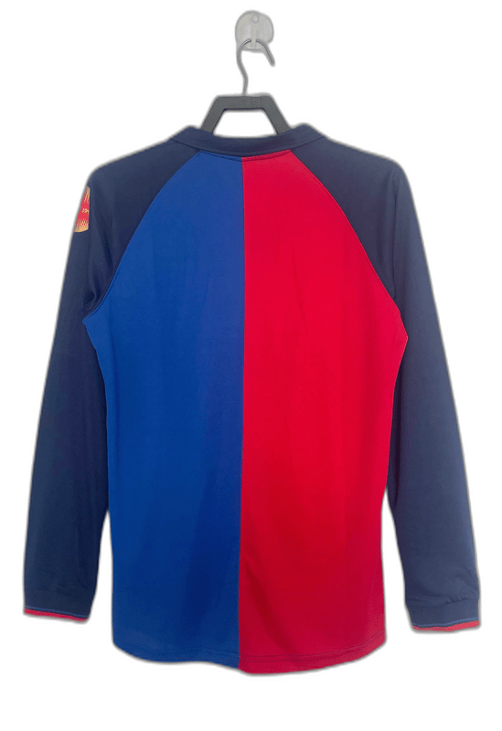 Barcelona 98/99 I Home Jersey - Long Sleeve Retro Version - FutStore
