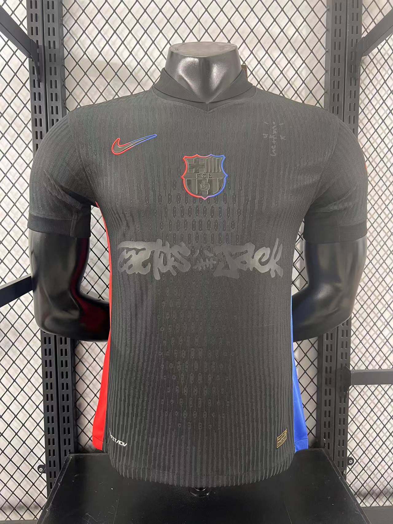 Barcelona Away 2025/26 - Travis Scott Collab Spotify Player Authentic Player [Slim Fit] Player [Slim Fit] Player [Slim Fit] - Slim Fit - FutStore