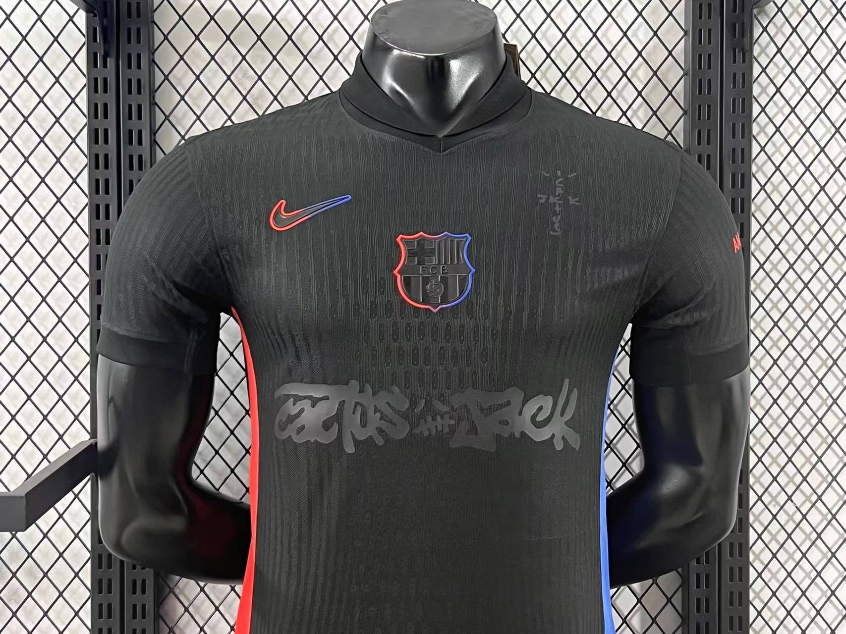 Barcelona Away 2025/26 - Travis Scott Collab Spotify Player Authentic Player [Slim Fit] Player [Slim Fit] Player [Slim Fit] - Slim Fit - FutStore