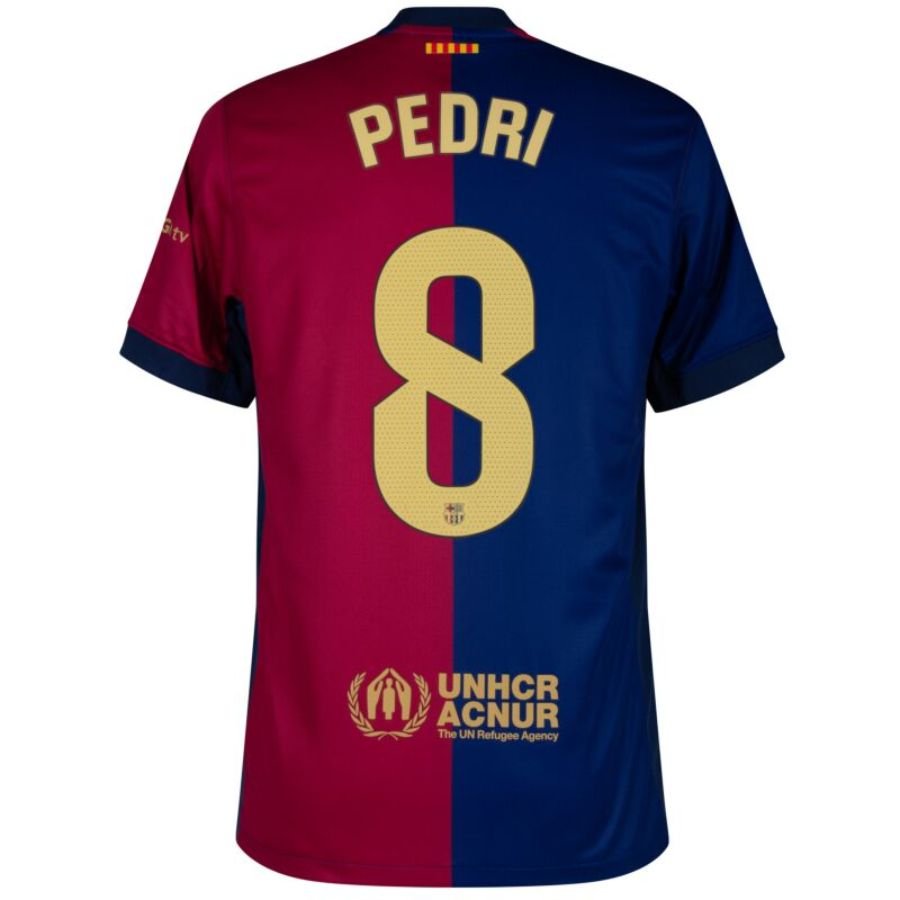 Barcelona Home 2024/25 Patches UCL UEFA Foundation (Official Printing) - FutStore
