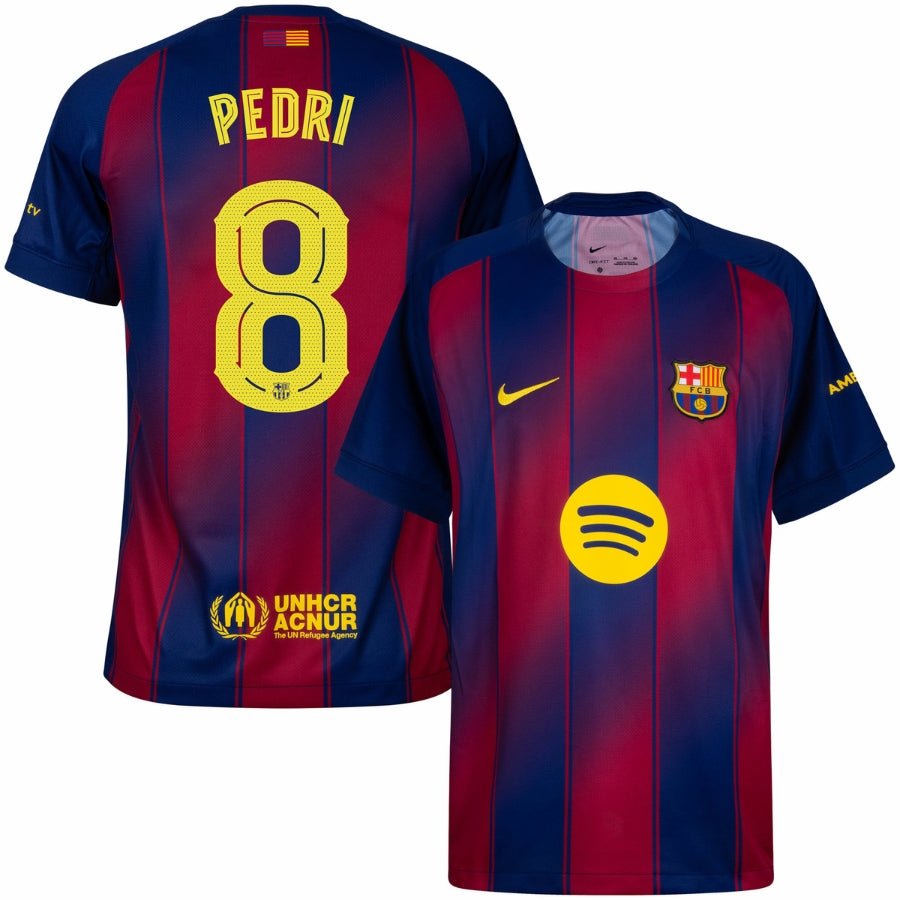 Barcelona Home Pedri 8 Home Fan Jersey 2025/26 - FutStore