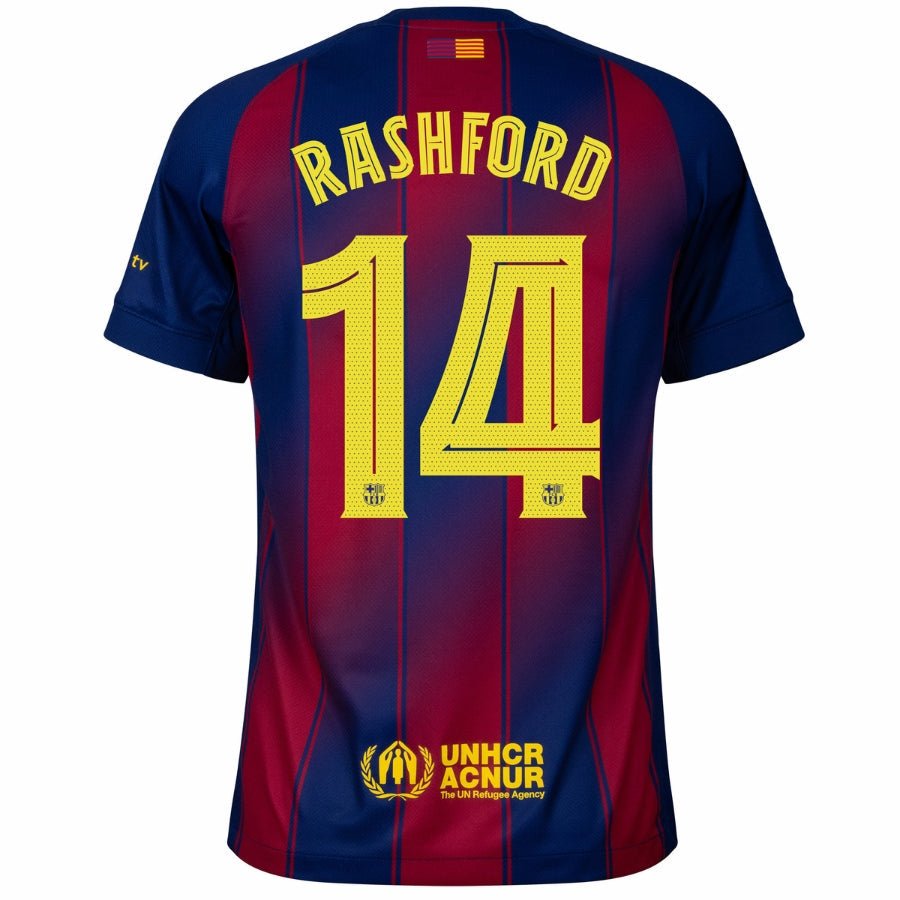 Barcelona Home Rashford 14 Home Fan Jersey 2025/26 - FutStore