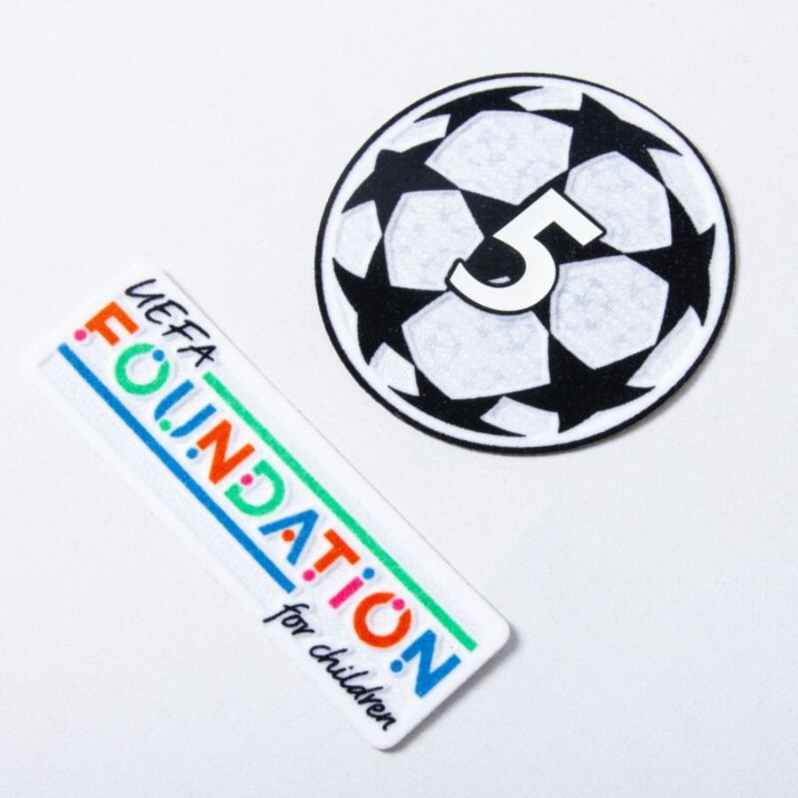 Barcelona Lamine Yamal 19 Home 2024/25 Patches UCL UEFA Foundation (Official Printing) - FutStore