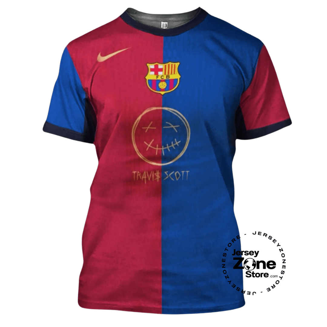 Barcelona Travis Scott - 24/25 I Home Jersey - Fan Version - FutStore