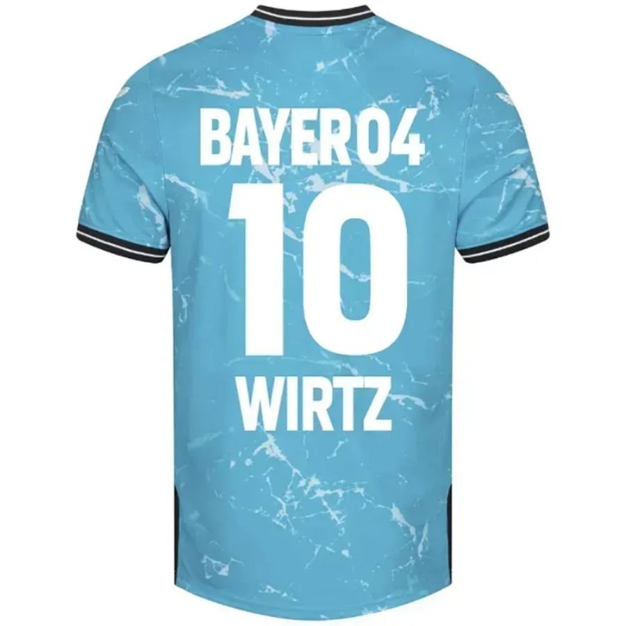 Bayer 04 Leverkusen Third Fan Jersey 2024/25 Patches UCL UEFA Foundation (Official Printing) - FutStore
