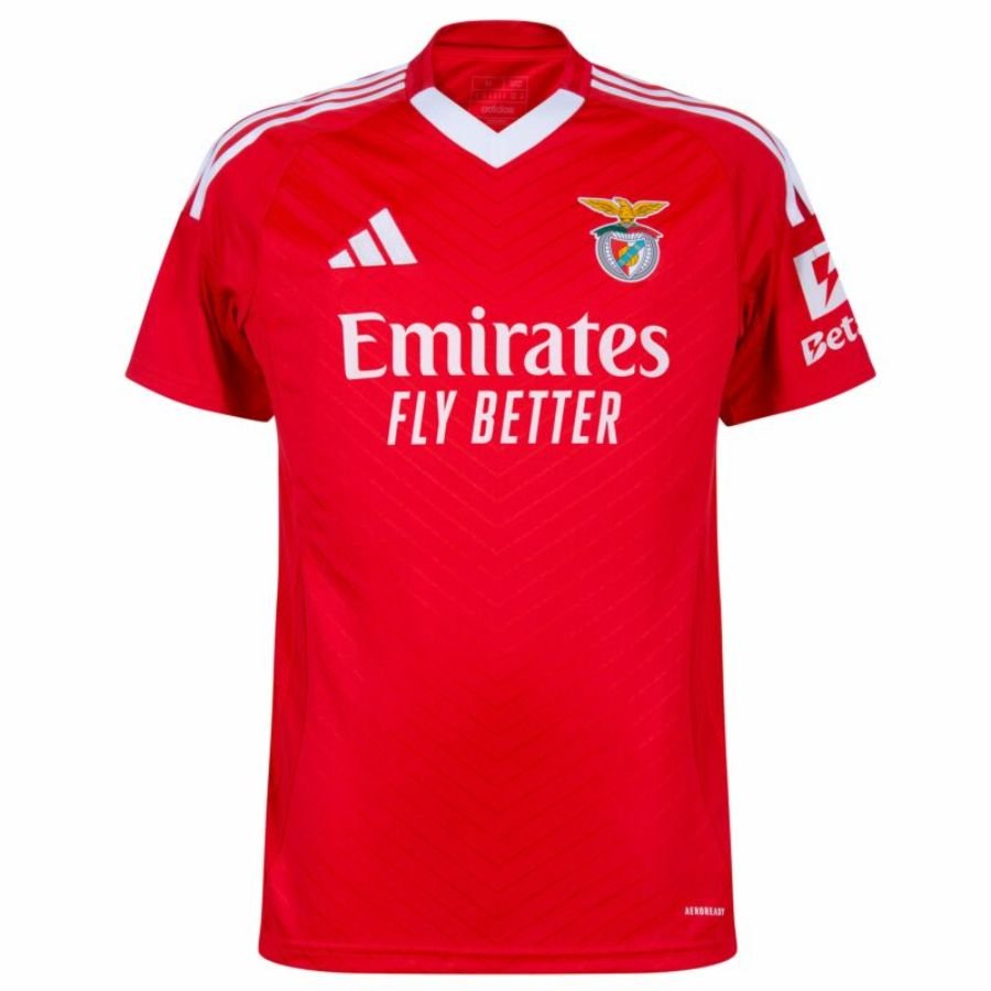 Benfica Home Fan Jersey 2024/25 Patches UCL UEFA Foundation (Official Printing) - FutStore