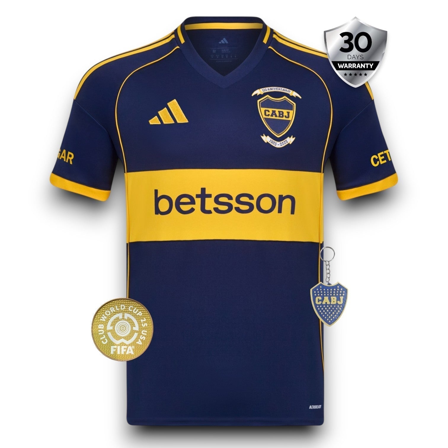 Boca Juniors Home 120th Anniversary 2025/26 Jersey - FAN Version - FutStore