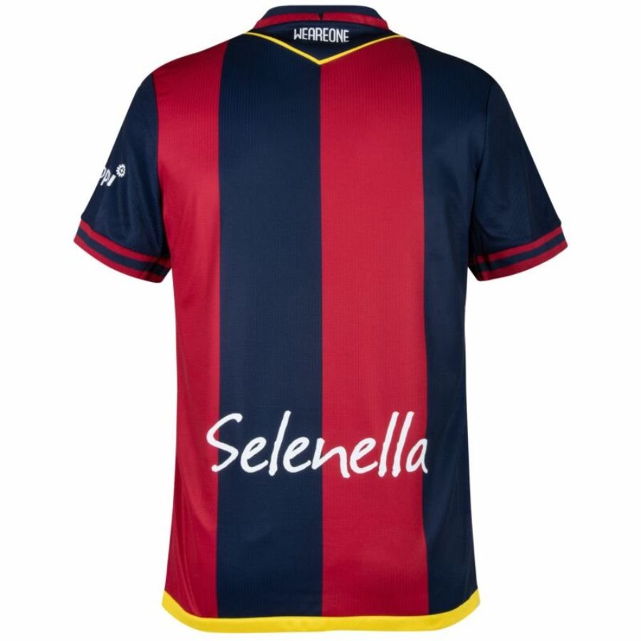 Bologna Home Fan Jersey 2024/25 Patches UCL UEFA Foundation (Official Printing) - FutStore