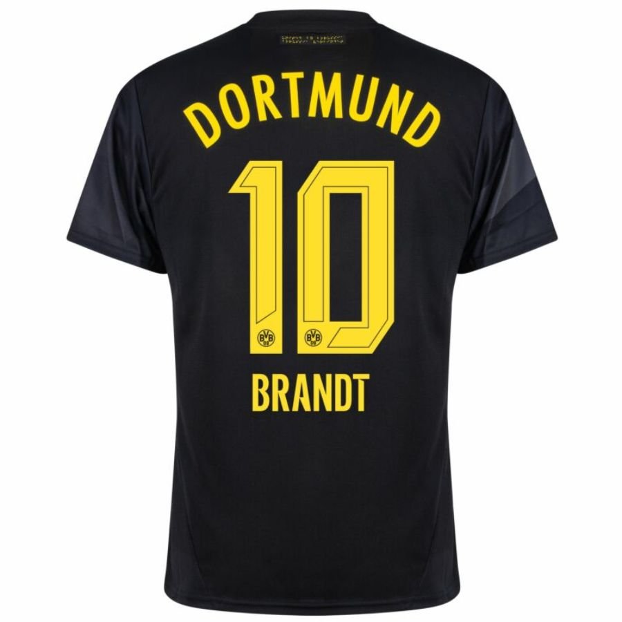 Borussia Dortmund Away 2024/25 Patches UCL UEFA Foundation (Official Printing) - FutStore