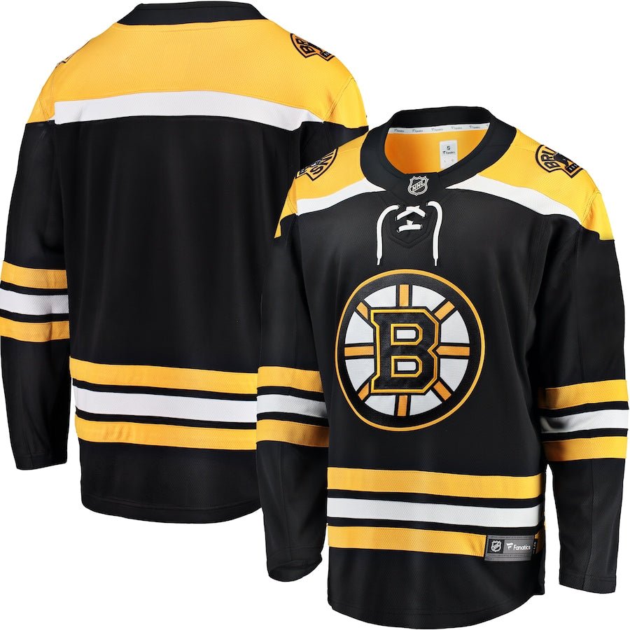 Boston Bruins Black Breakaway Home Jersey - FutStore