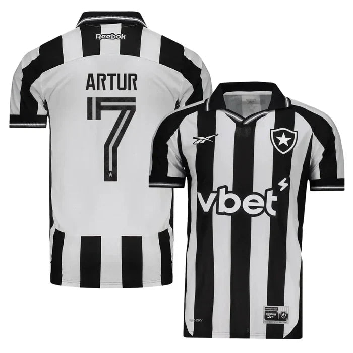 Botafogo Artur 7 Home Fan Jersey 2025/26 - Fan Version - FutStore
