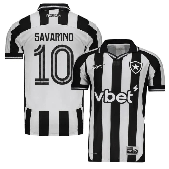 Botafogo Savarino 10 Home Fan Jersey 2025/26 - Fan Version - FutStore