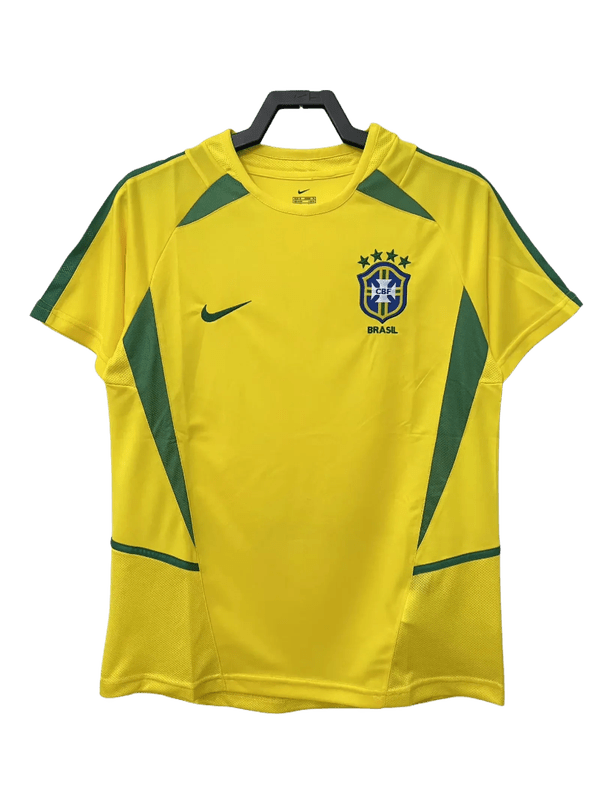 Brazil 2002 I Home Jersey - Retro Version - FutStore