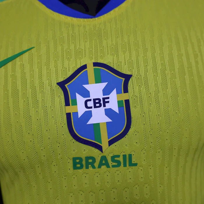Brazil 2025/26 Home Jersey Player Version - Brasil - Slim Fit - FutStore