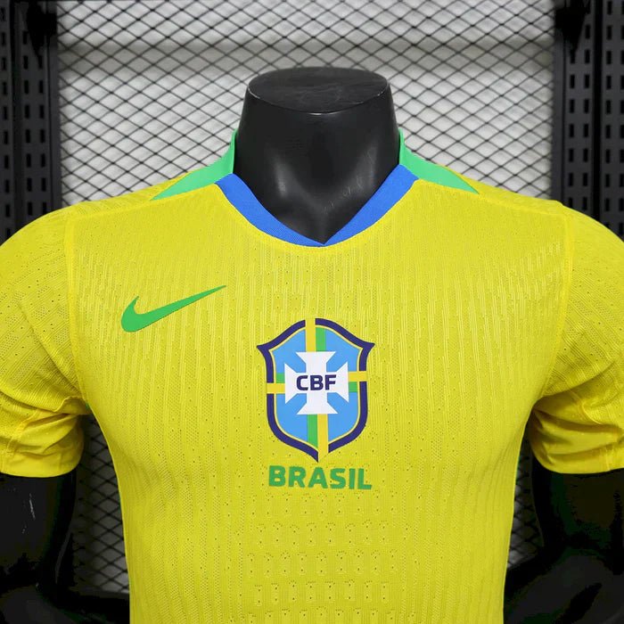 Brazil 2025/26 Home Jersey Player Version - Brasil - Slim Fit - FutStore