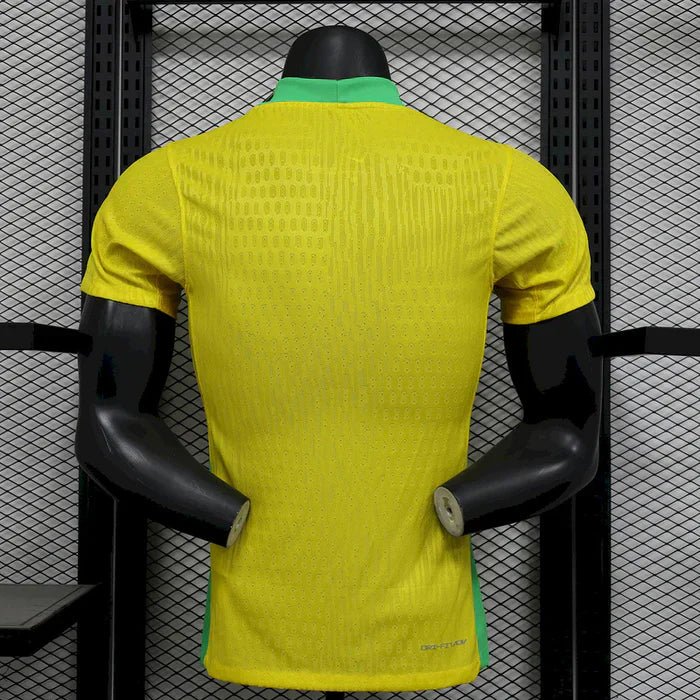 Brazil 2025/26 Home Jersey Player Version - Brasil - Slim Fit - FutStore