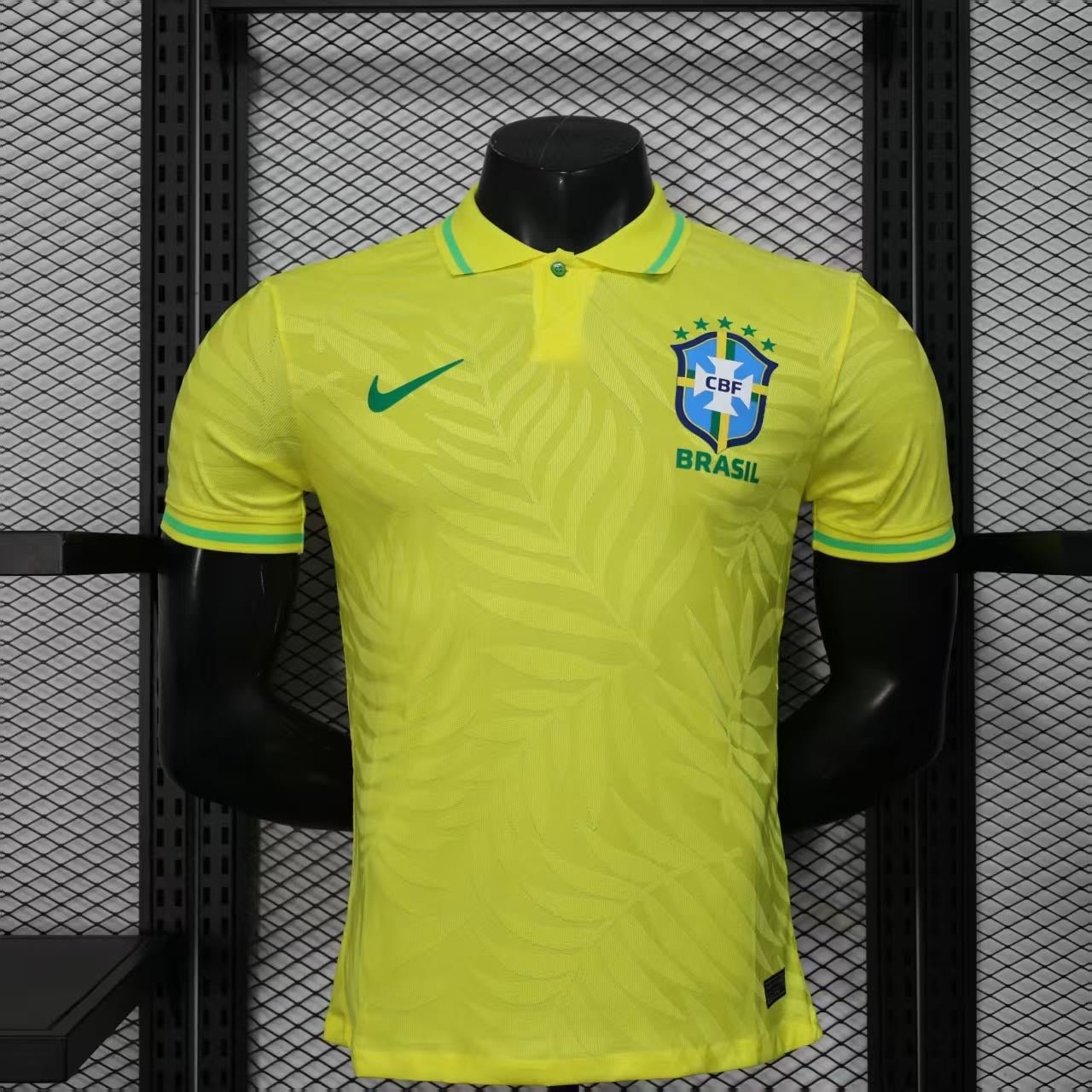 Brazil 25/26 Polo Edition Jersey - Yellow - Player Version - Slim Fit - FutStore