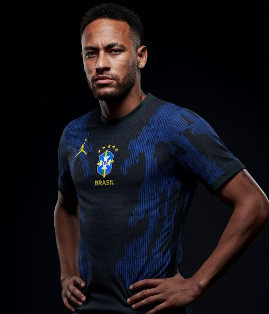 Brazil Away Blue 2026 - Brasil Jordan Player Slim Fit - FutStore