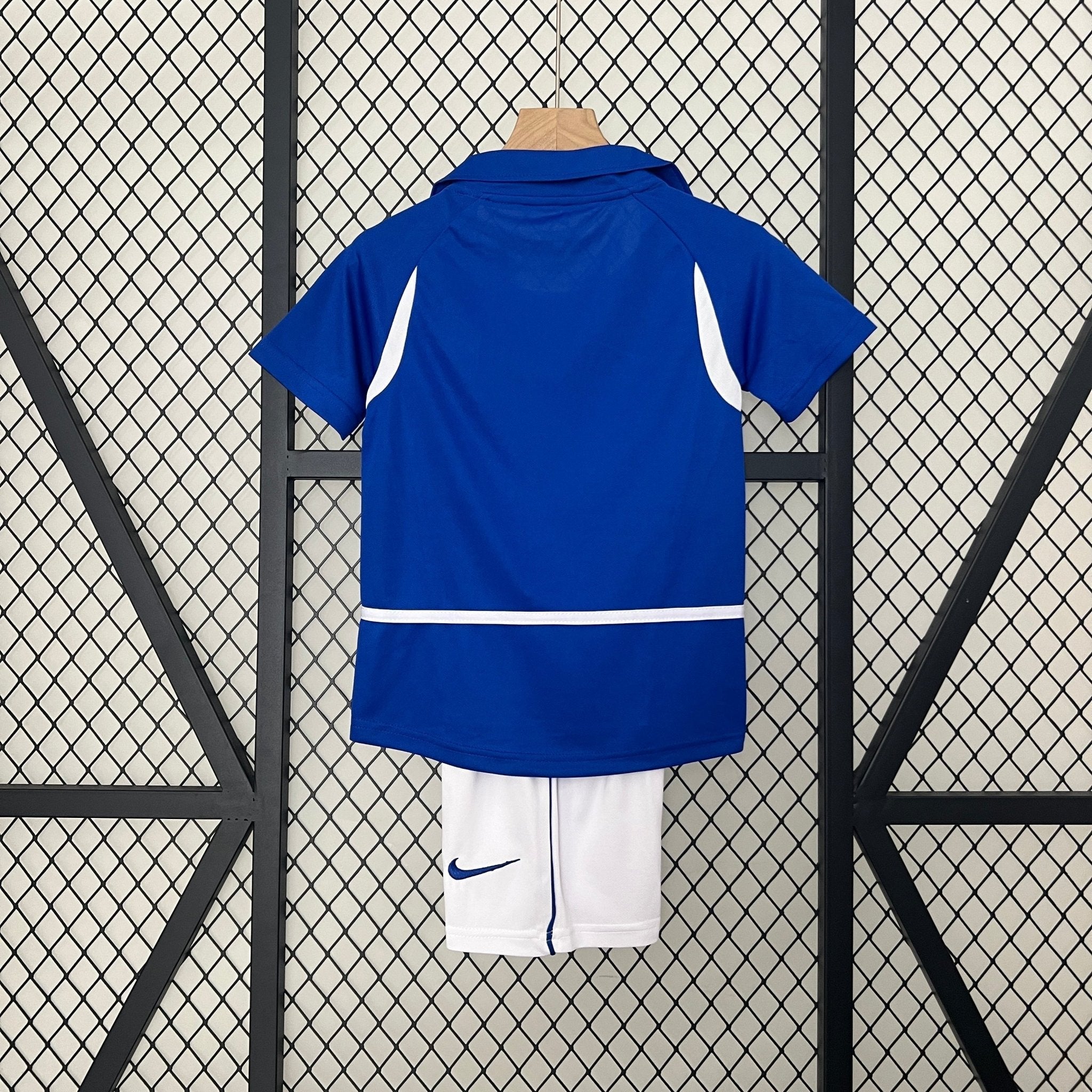 Brazil Away Retro Kids Kit 2002 - FutStore
