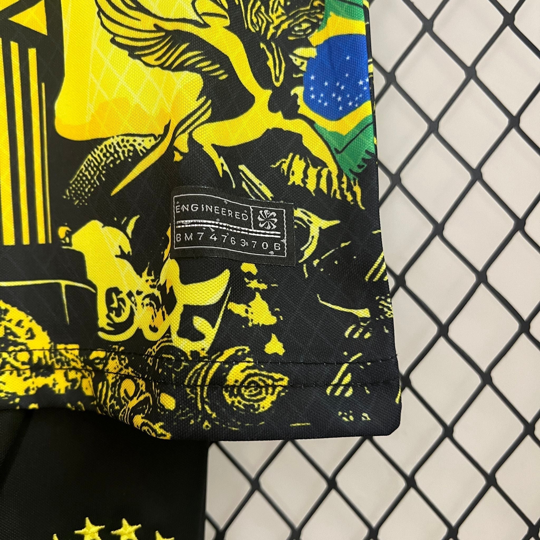 Brazil Special Edition Kit Kids - Cristo Redentor Yellow - FutStore