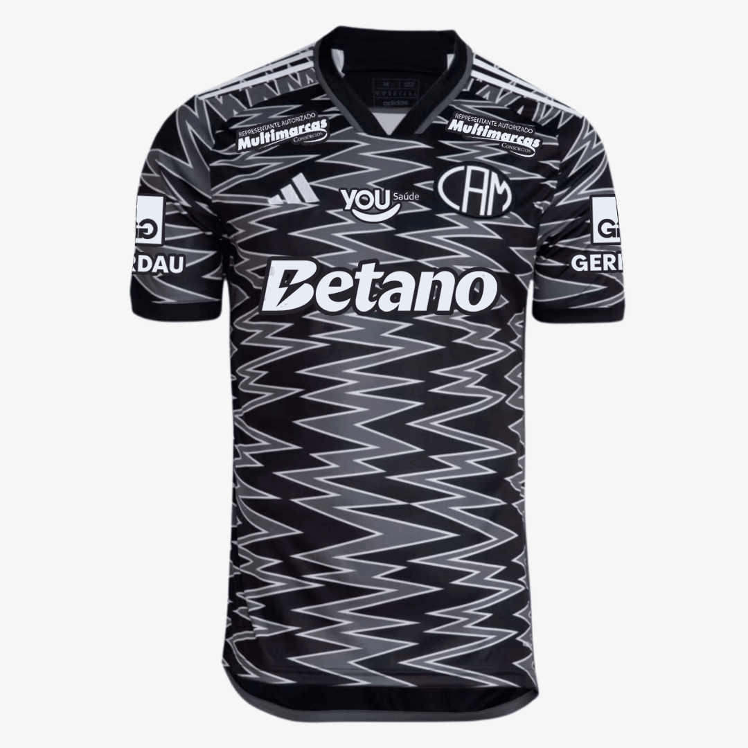 Camisa Atlético Mineiro 2024/25 III Com Patrocínios - FutStore