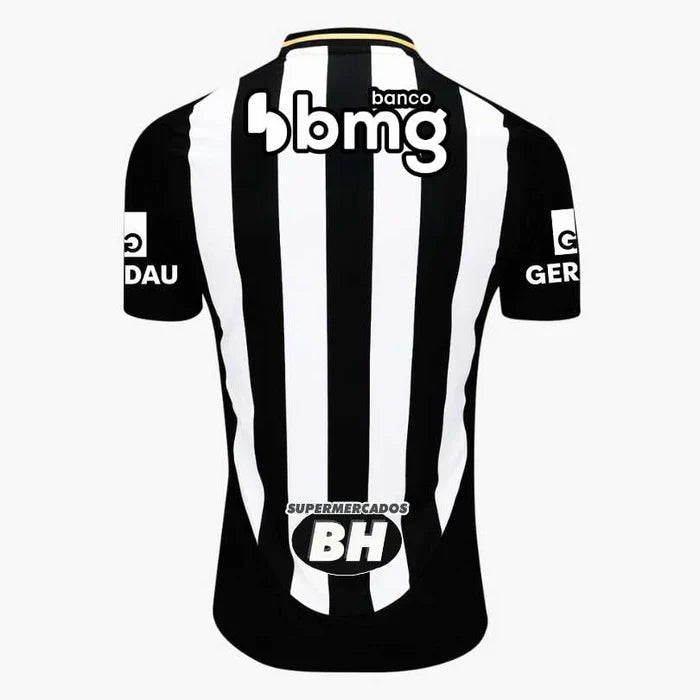 Camisa Atlético Mineiro 25/26 Home com Todos os Patrocinios - FutStore