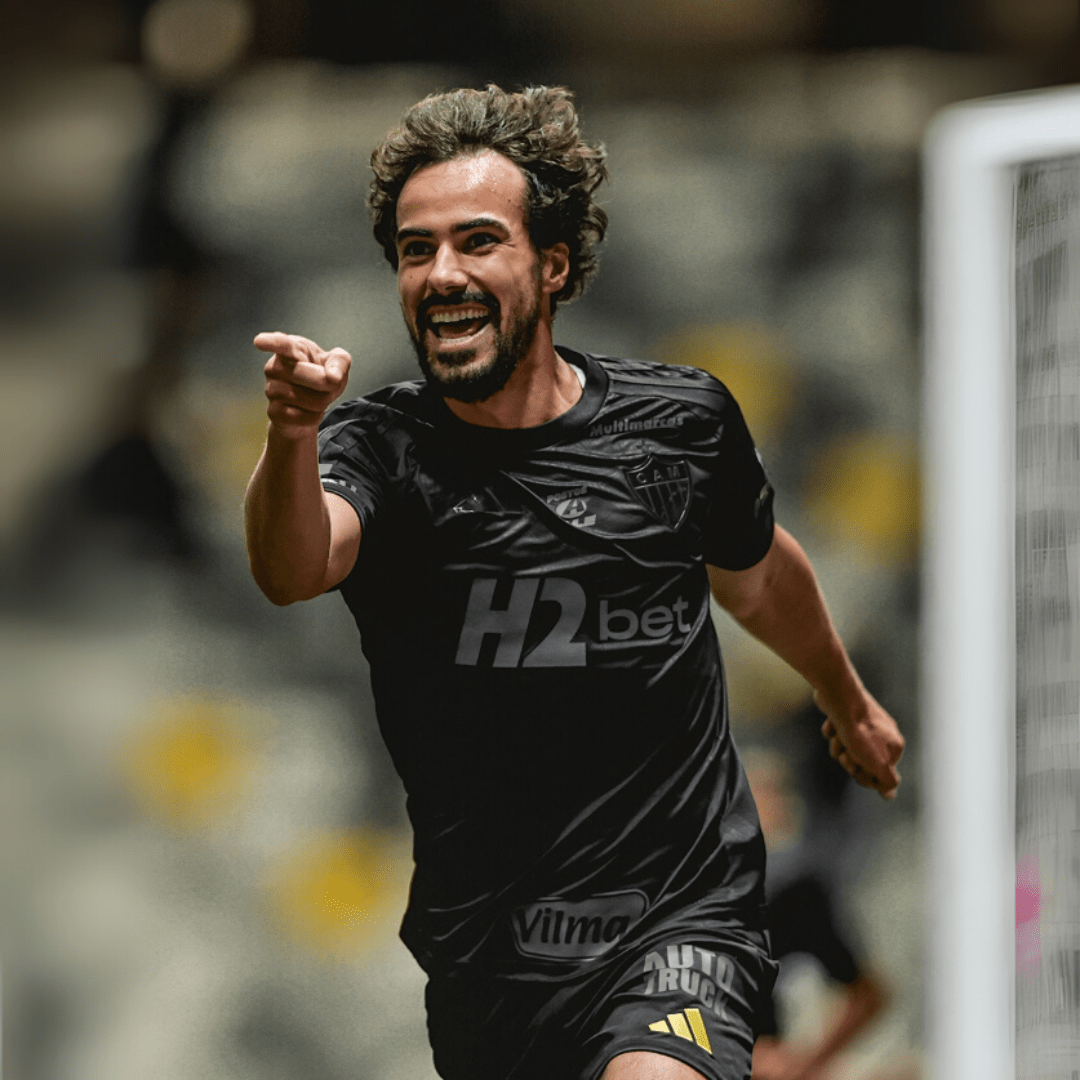 Camisa Atlético Mineiro All Black 2025/26 - Galo na Veia - All Sponsor - FutStore