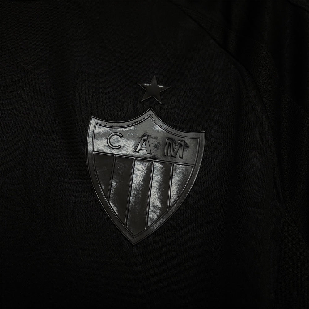 Camisa Atlético Mineiro All Black 2025/26 - Galo na Veia - FutStore