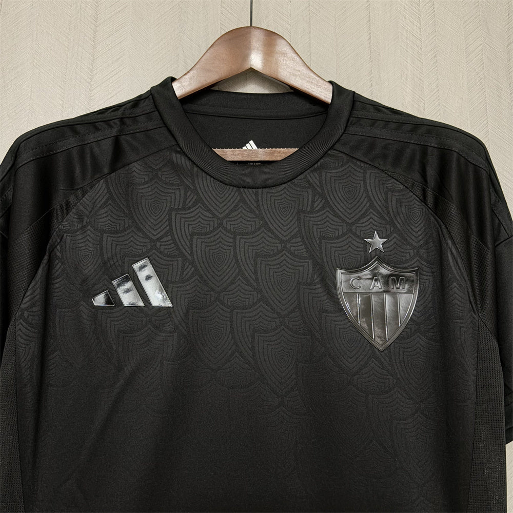 Camisa Atlético Mineiro All Black 2025/26 - Galo na Veia - FutStore