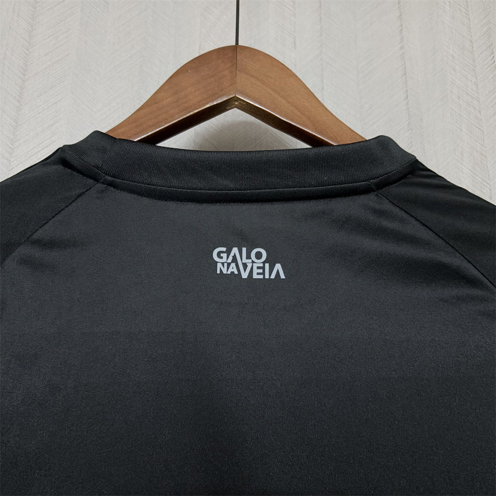 Camisa Atlético Mineiro All Black 2025/26 - Galo na Veia - FutStore