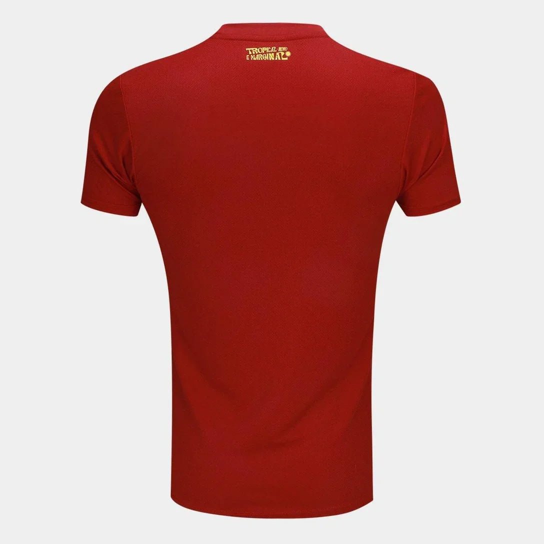 Camisa Bahia III 25/26 s/n Puma Masculina - Vermelho Fan version - FutStore