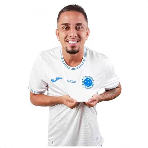 Camisa de Futsal Joma Home Cruzeiro - Branco - FutStore