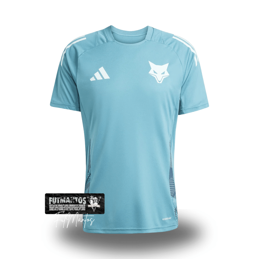 Camisa de Treino Cruzeiro 25/26 Azul Turquesa+Branco - FutStore