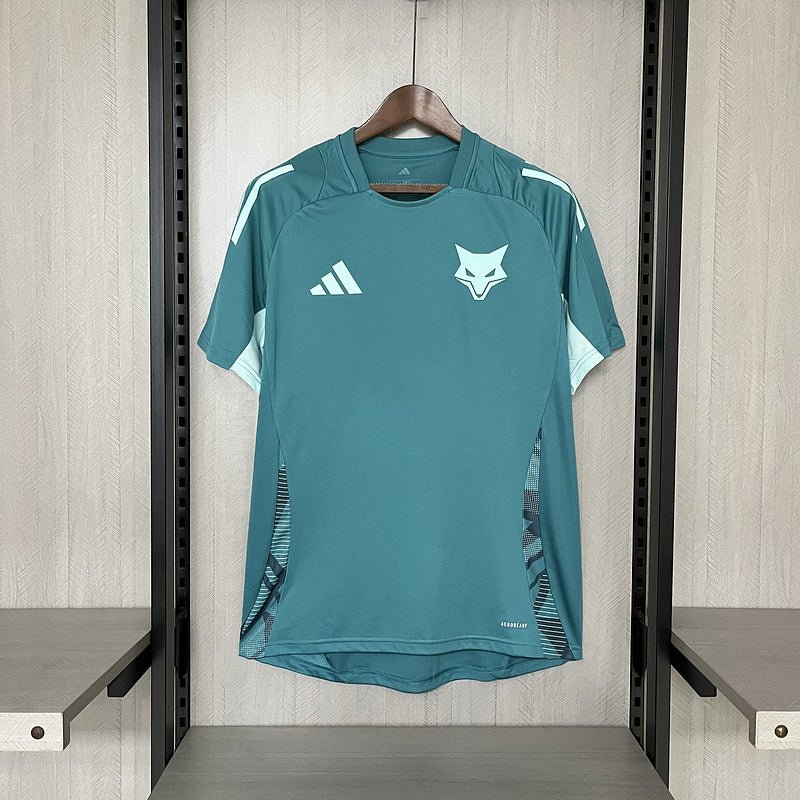 Camisa de Treino Cruzeiro 25/26 Azul Turquesa+Branco - FutStore