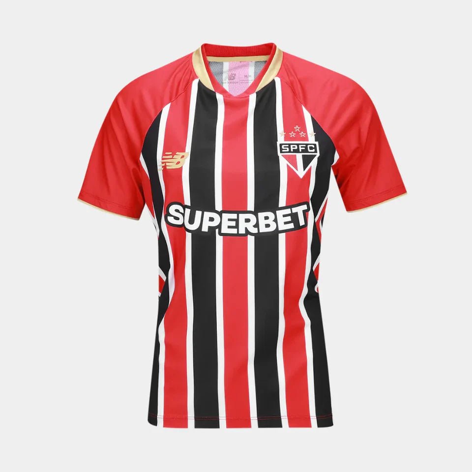 Camisa Feminina New Balance São Paulo 2025/26 II - FutStore
