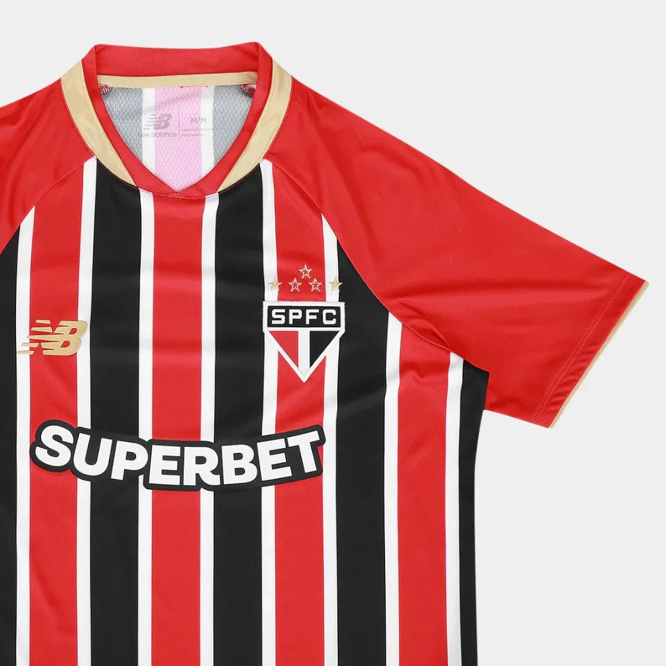 Camisa Feminina New Balance São Paulo 2025/26 II - FutStore