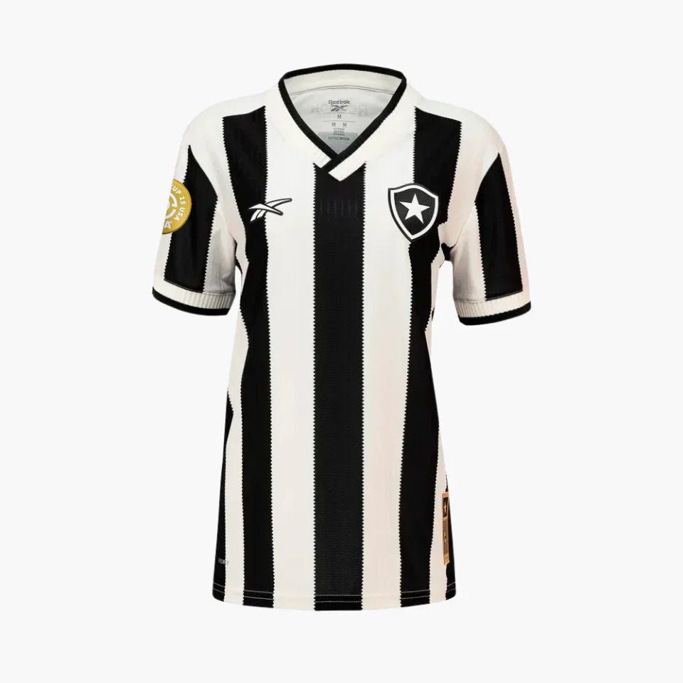 Camisa Feminina Reebok Botafogo 2024/25 I - Patch Mundial de Clubes - FutStore