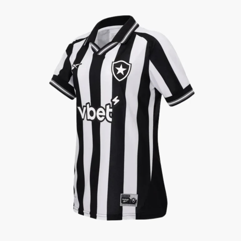Camisa Feminina Reebok Botafogo 2025/26 - Patch Campeao Libertadores - FutStore