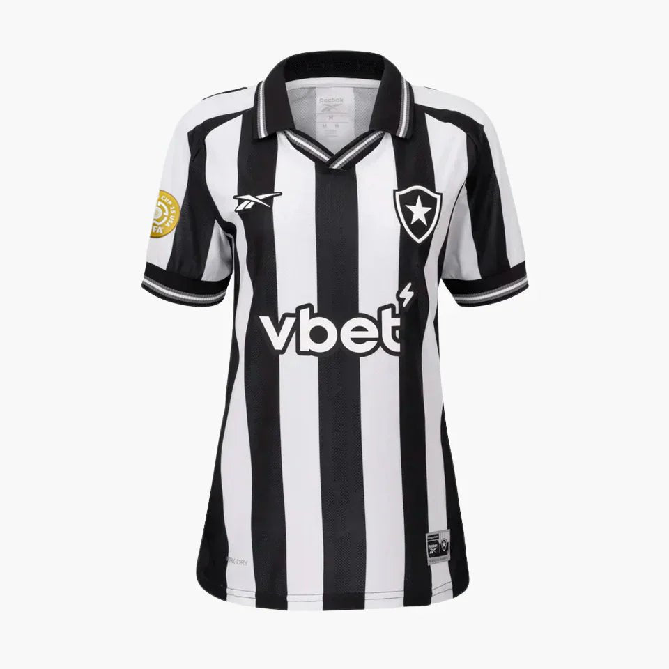 Camisa Feminina Reebok Botafogo 2025/26 - Patch Mundial de Clubes - FutStore