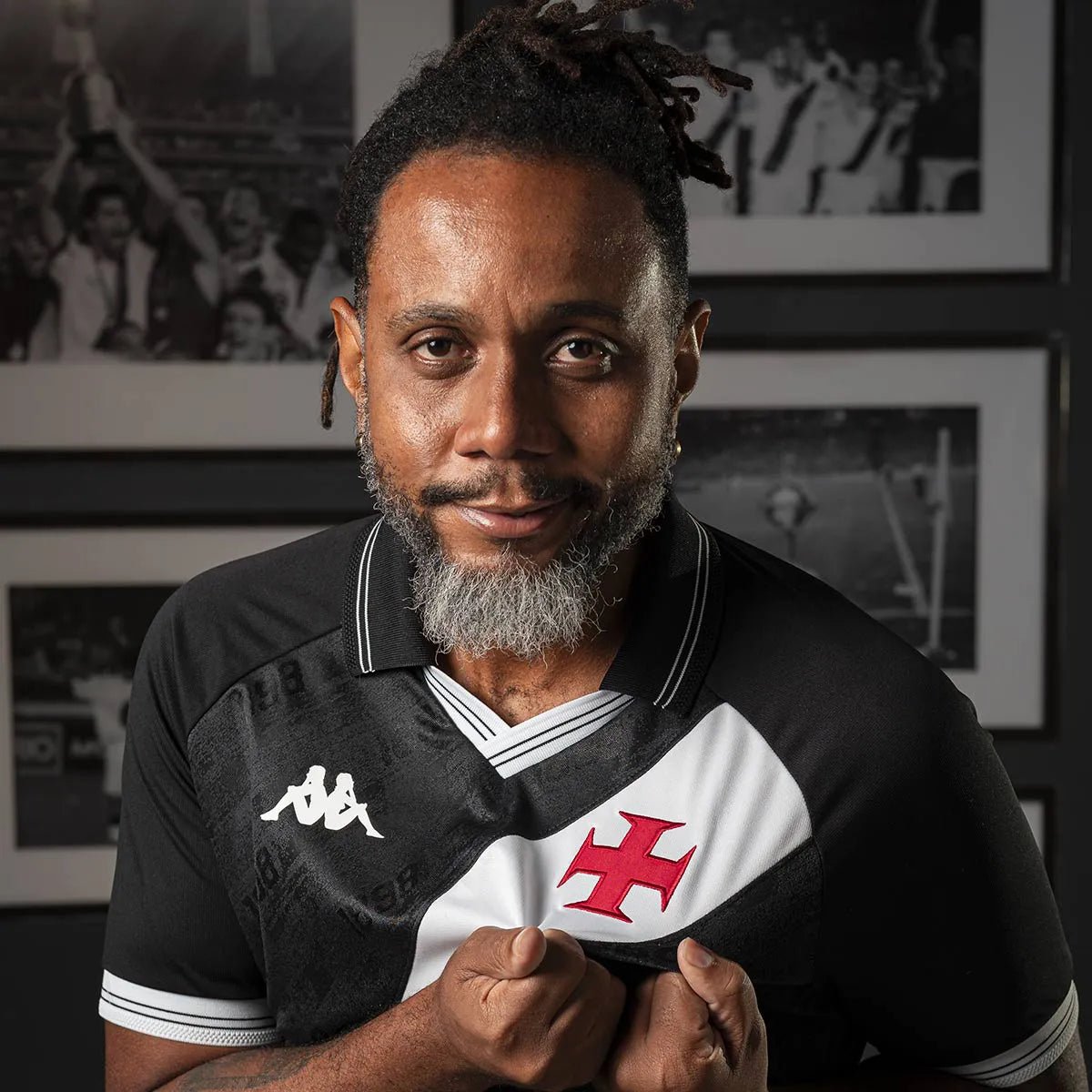 Camisa Kappa Vasco I 2025 - FutStore