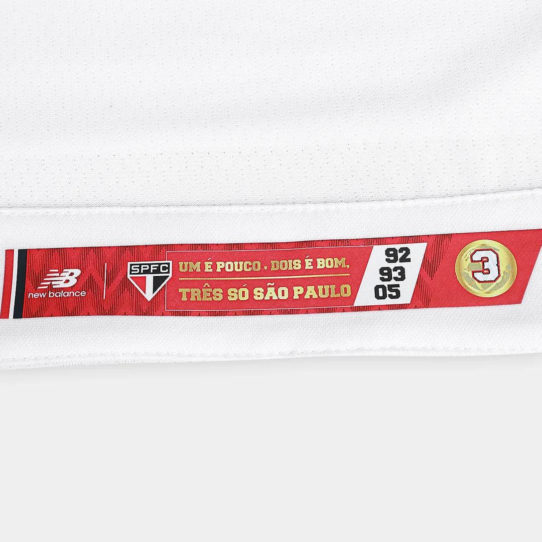 Camisa New Balance São Paulo 2025/26 I Jogador [Slim Fit] - FutStore