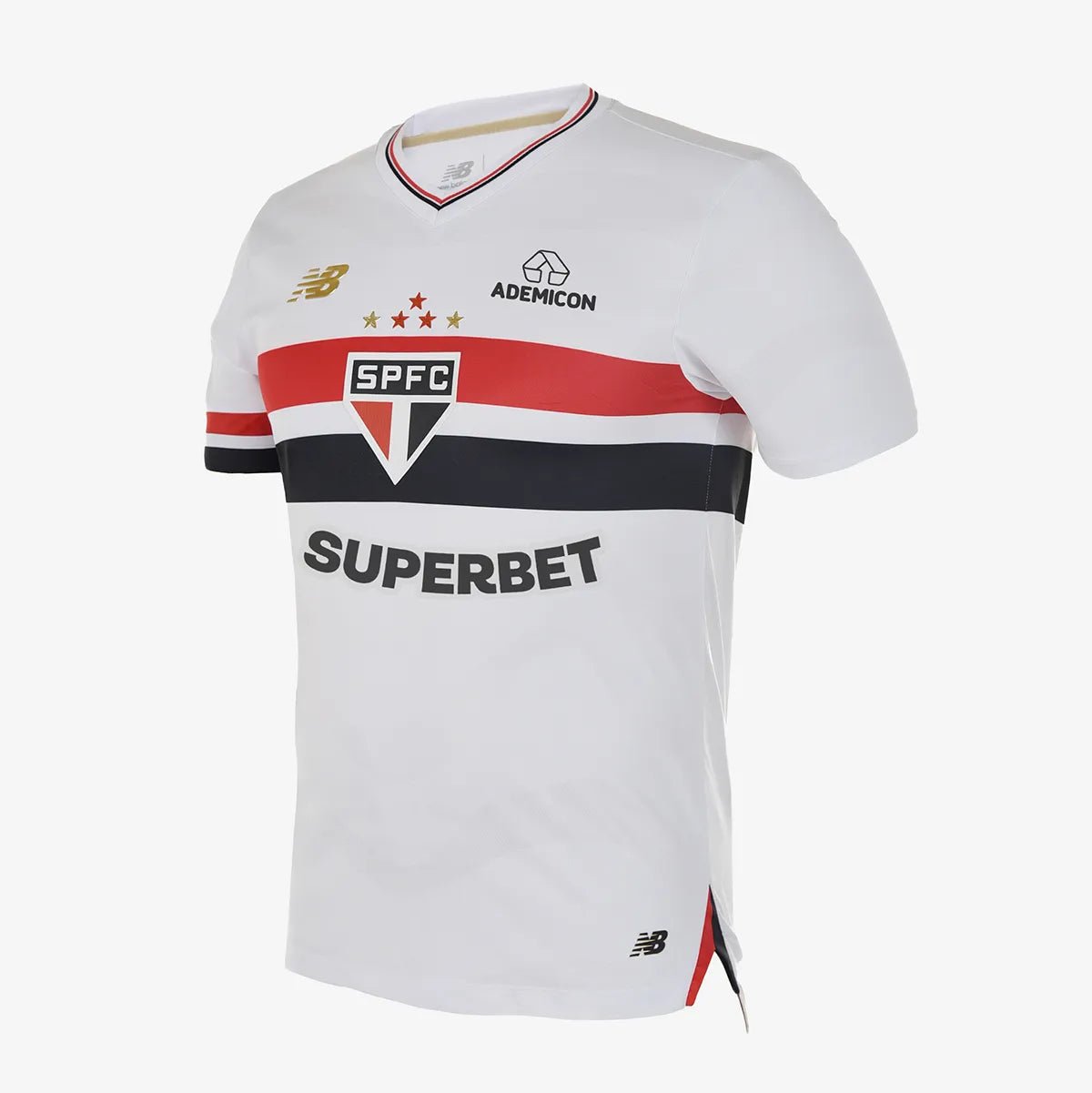 Camisa New Balance São Paulo 2025/26 I Jogador [Slim Fit] - FutStore