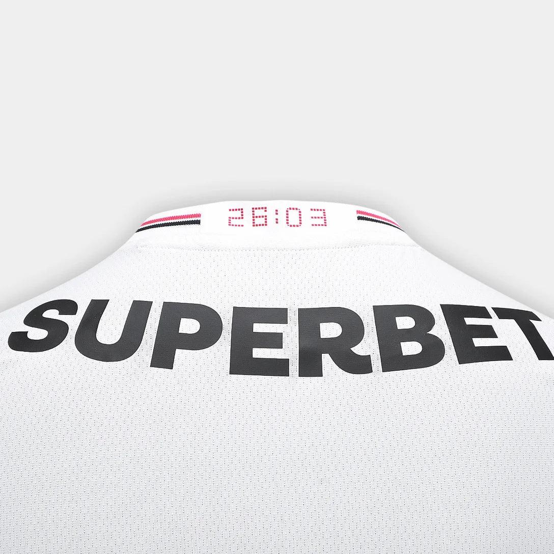 Camisa New Balance São Paulo 2025/26 I Jogador [Slim Fit] - FutStore
