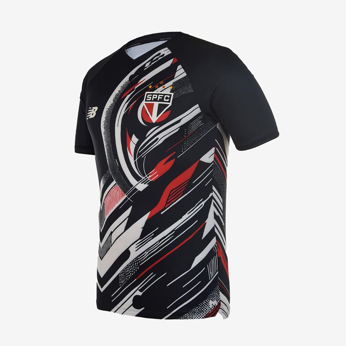 Camisa New Balance São Paulo 2025/26 Pré - Jogo - FutStore