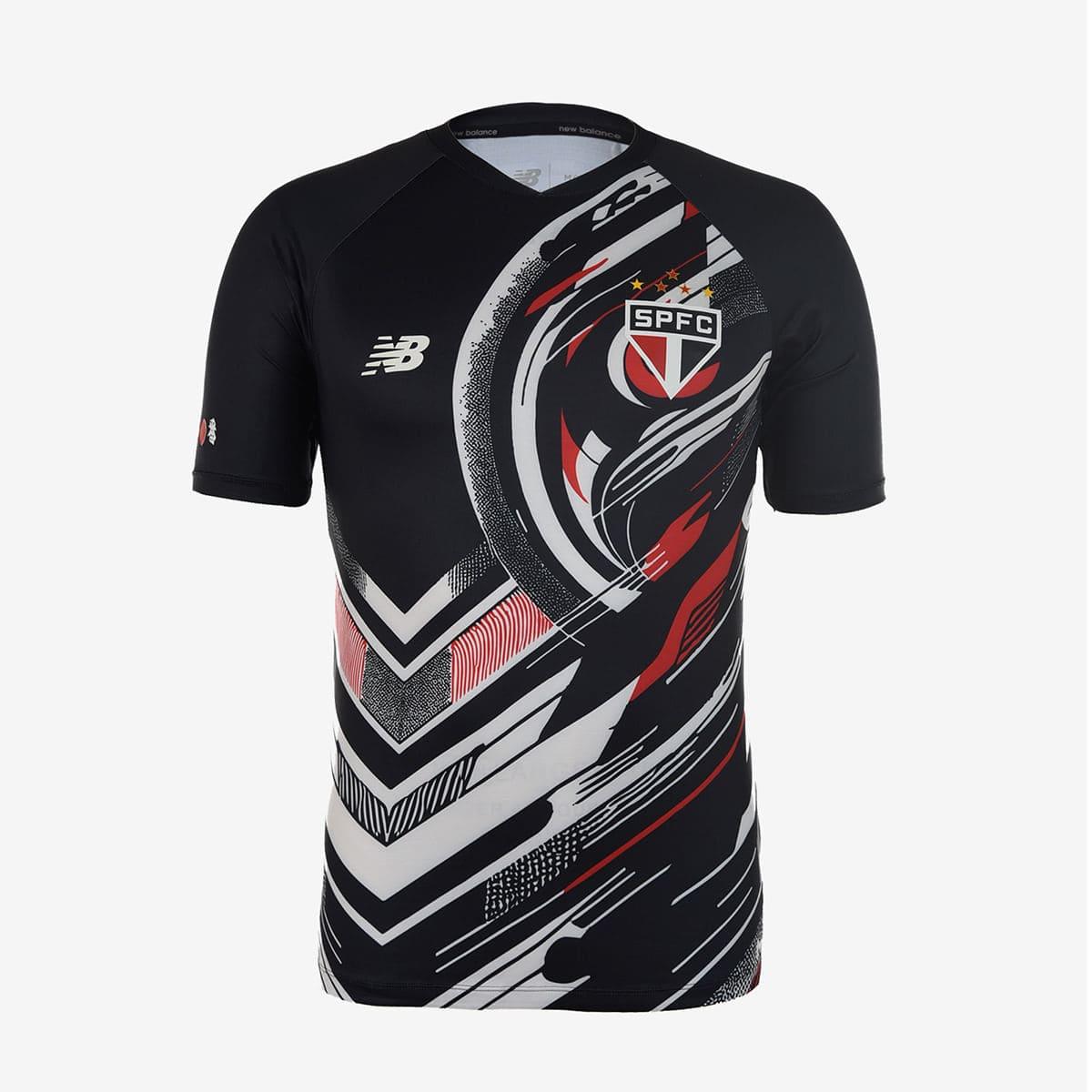 Camisa New Balance São Paulo 2025/26 Pré - Jogo - FutStore