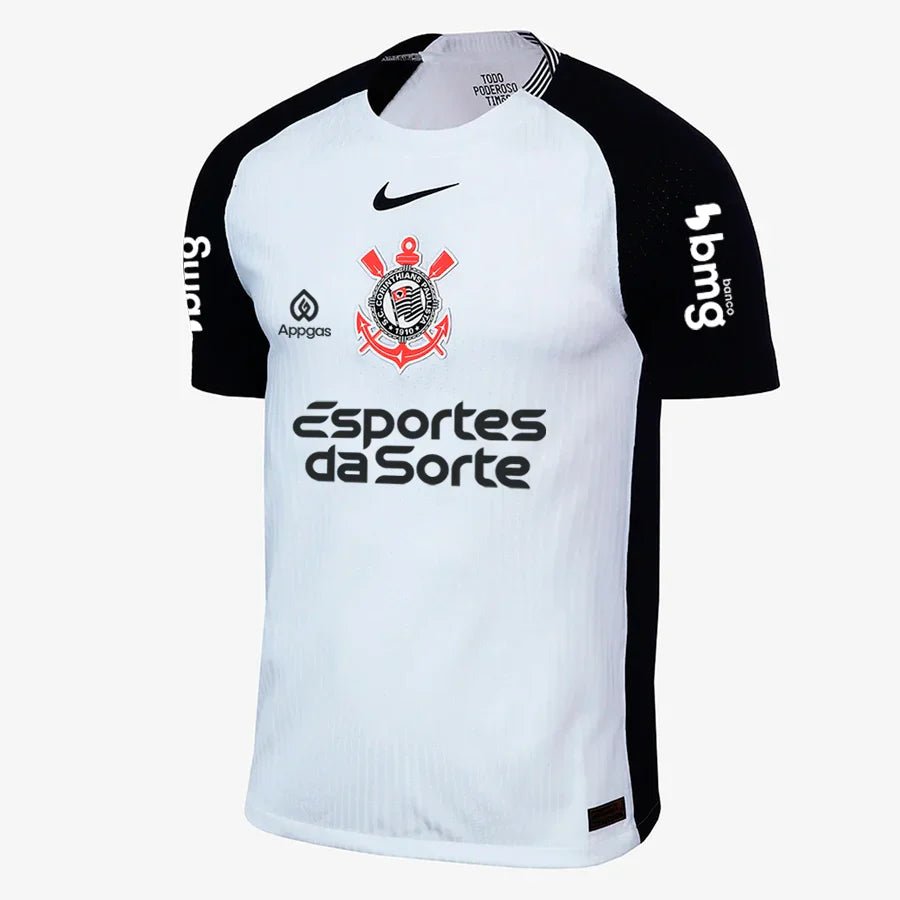 Camisa Nike Corinthians 2025/26 I Jogador Com Patrocínios [Slim Fit] - FutStore