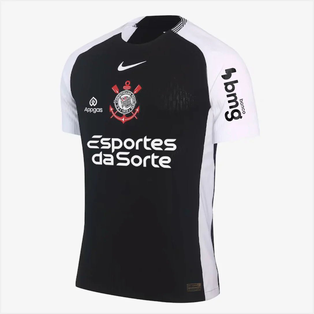 Camisa Nike Corinthians 2025/26 II Jogador Com Patrocínios [Slim Fit] - FutStore